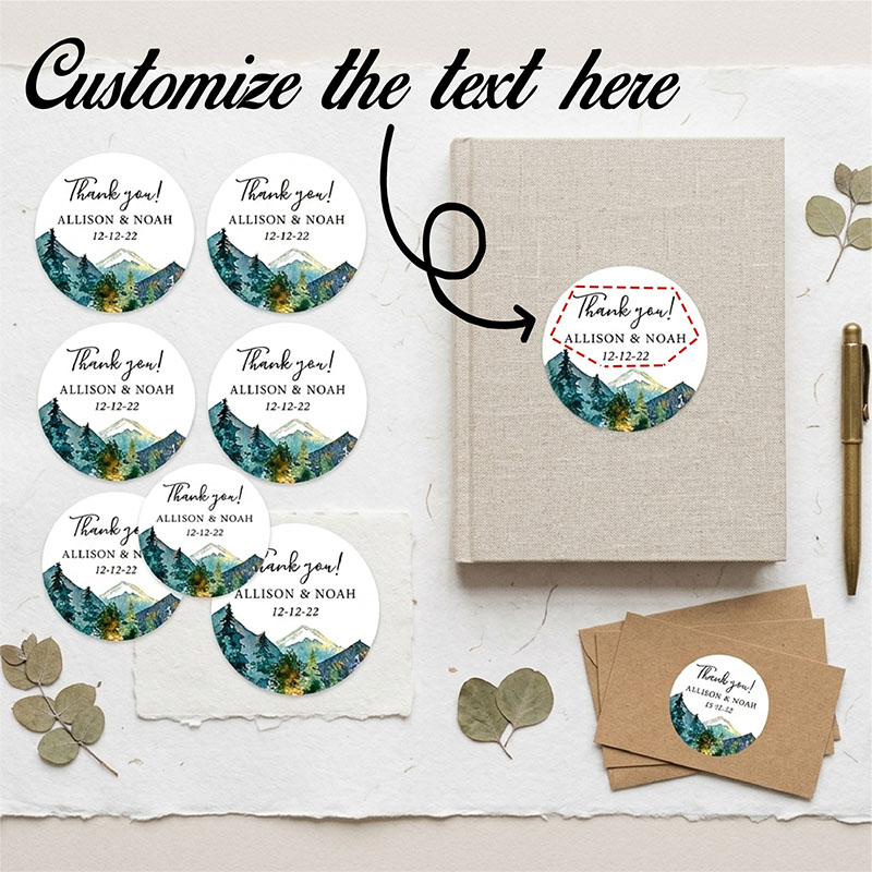 Benutzerdefinierte runde Aufkl – Personalized Name Box Bewertung und Preis