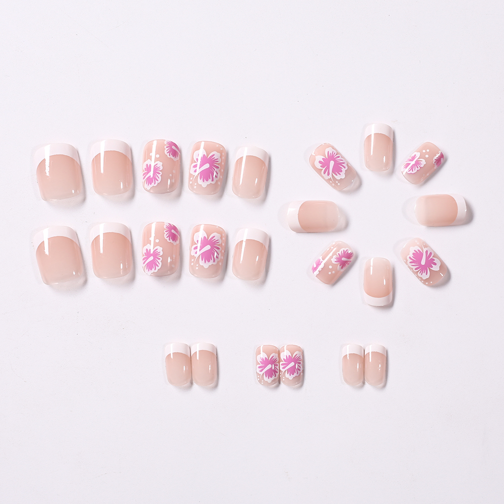 24 Stück künstliche Nägel mit  – Pressed Flower Art Bewertung und Preis